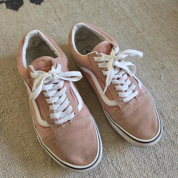 Vans Women's Pink Sneakers - Picture 1 of 5